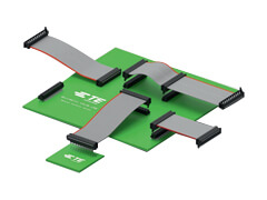 TE Connectivity Micro-MaTch Miniature Ribbon Cable Connectors