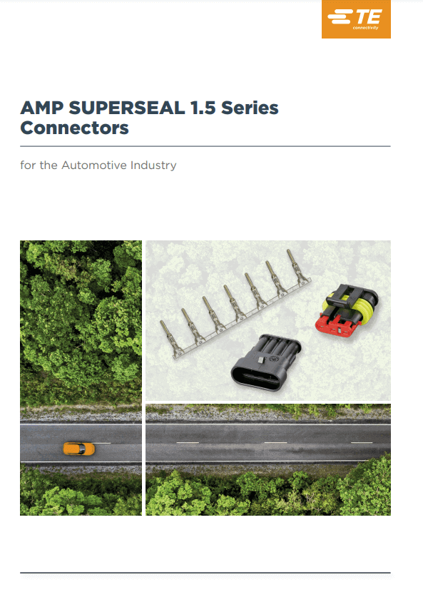 AMP SUPERSEAL 1.5 Series Connectors PDF Cover