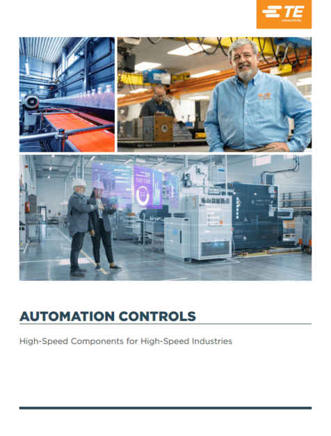 TE Connectivity Automation Controls PDF Cover