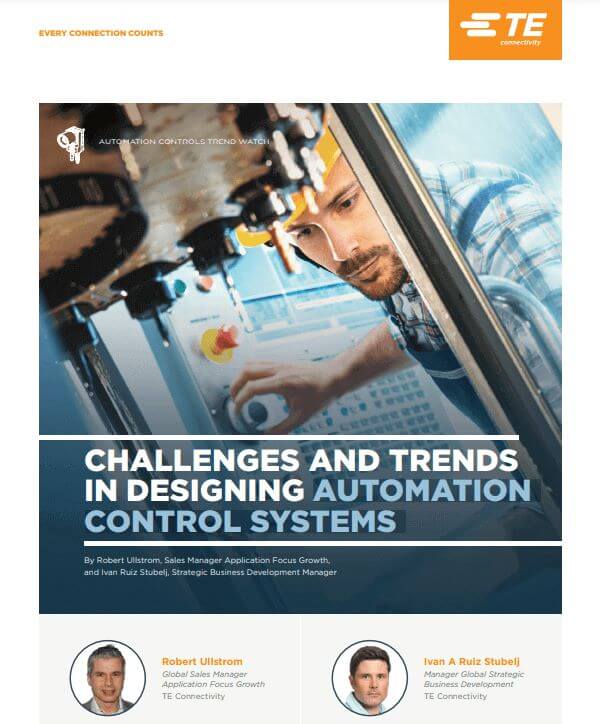 TE Connectivity Challenges and Trends PDF Cover