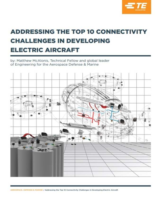 TE Connectivity Electric Aircraft Challenges PDF