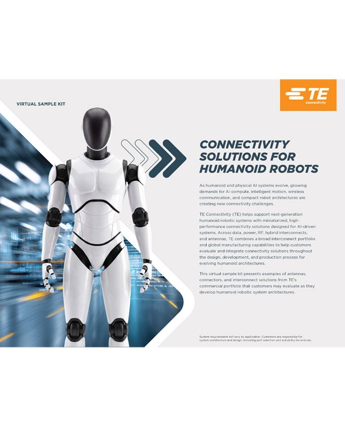 TE Connectivity Humanoid Robot Connectivity Solutions PDF