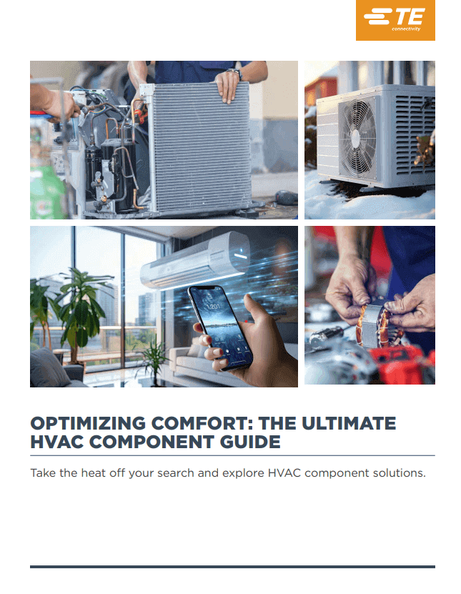 TE Connectivity Optimizing Comfort HVAC Component PDF Cover