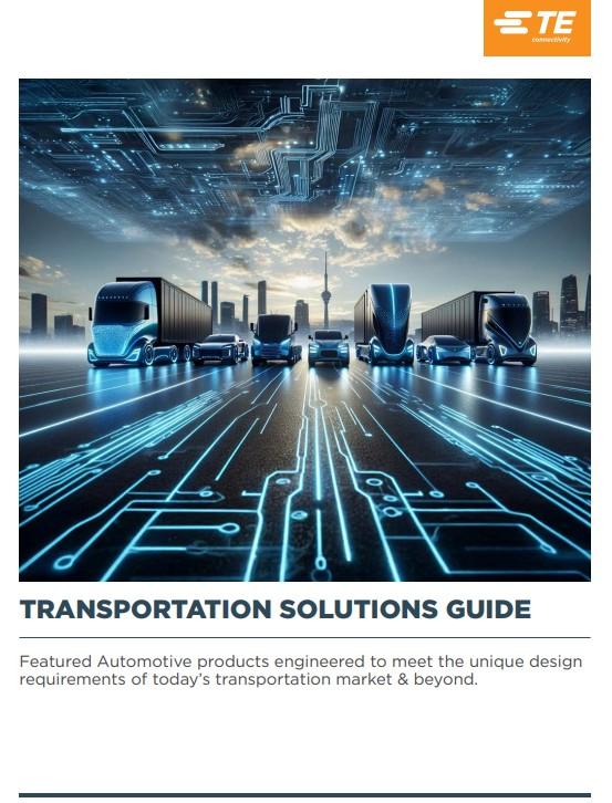 TE Connectivity Transportation Solutions PDF Cover