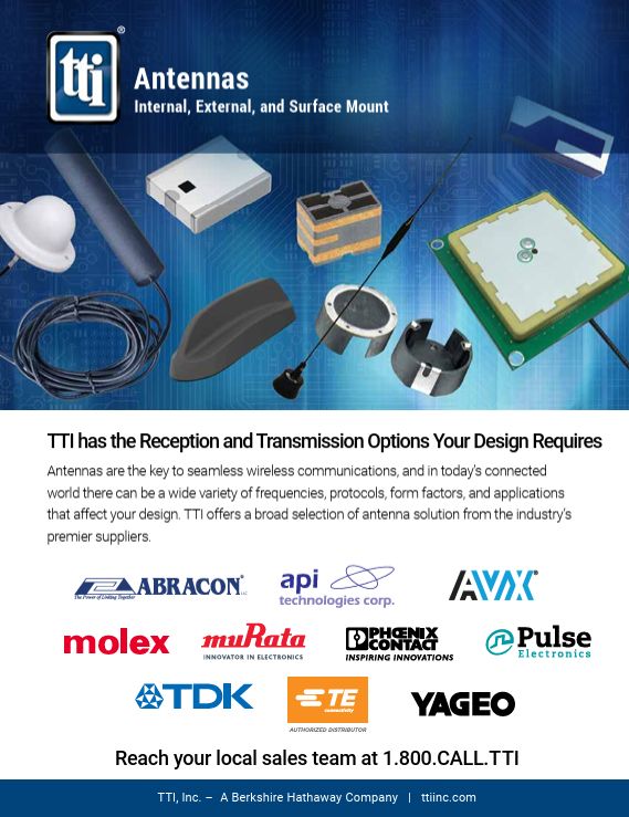 Cover page of TTI Antennas Line Card