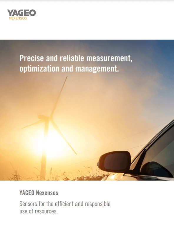 YAGEO Nexensos Sensors PDF Cover