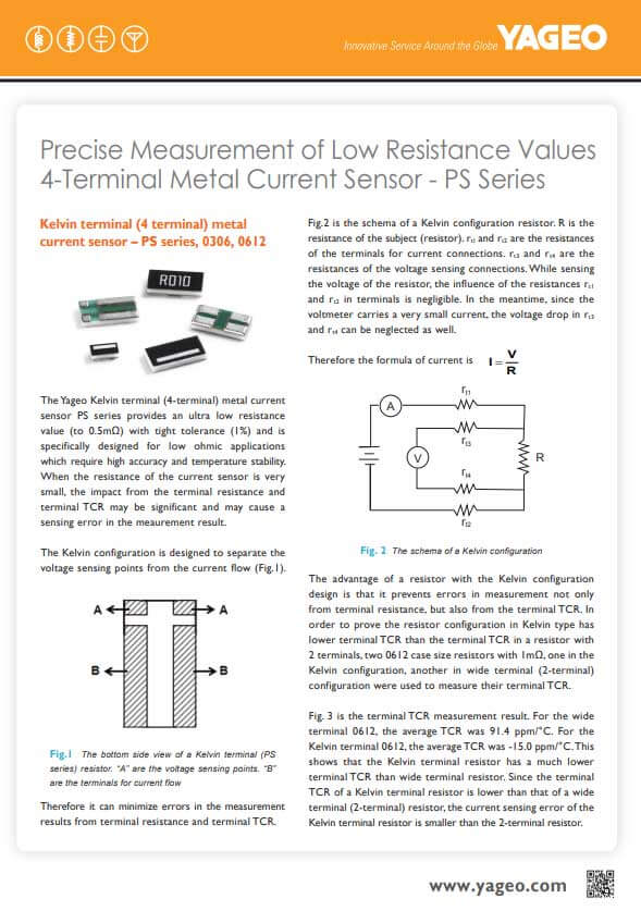 Read the Yageo PS Current Sensor White Paper