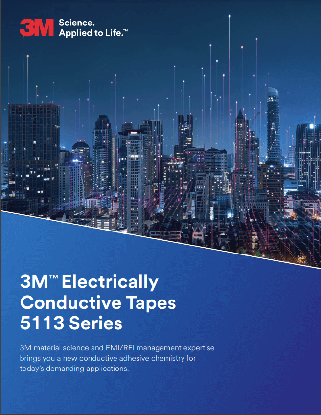 3M 5113 Electrically Conductive Tapes Launch Flyer