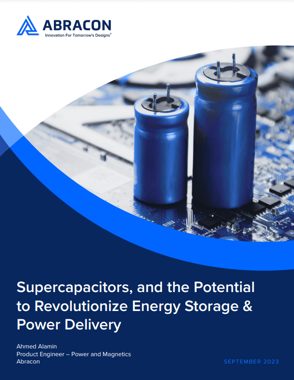 Abracon Supercapacitors Products PDF Thumbnail