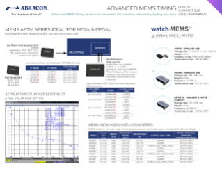 Abracon MHz MEMS Solutions Guide PDF Cover