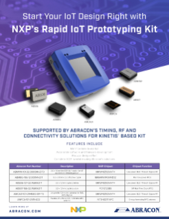 NXP Rapid IoT Prototyping Kit Flyer