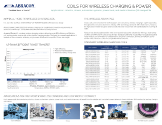 Abracon Wireless Charging Solutions PDF Cover