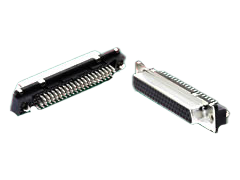 Amphenol FCI D-Subminiature High Density Press-Fit Connector