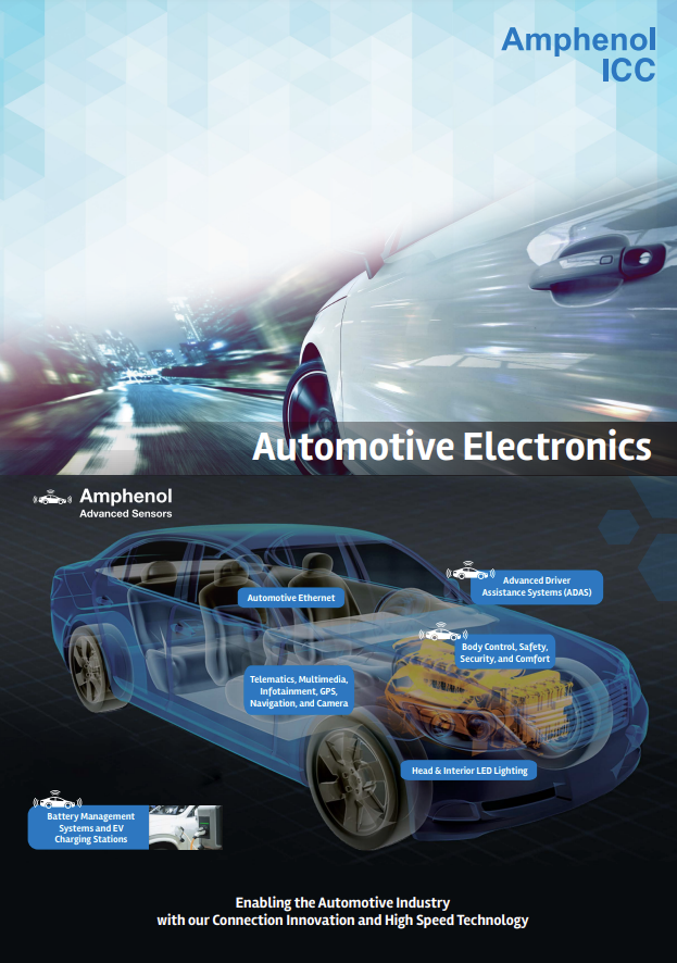 Amphenol FCi (ACS) Automotive Electronics Brochure PDF Cover