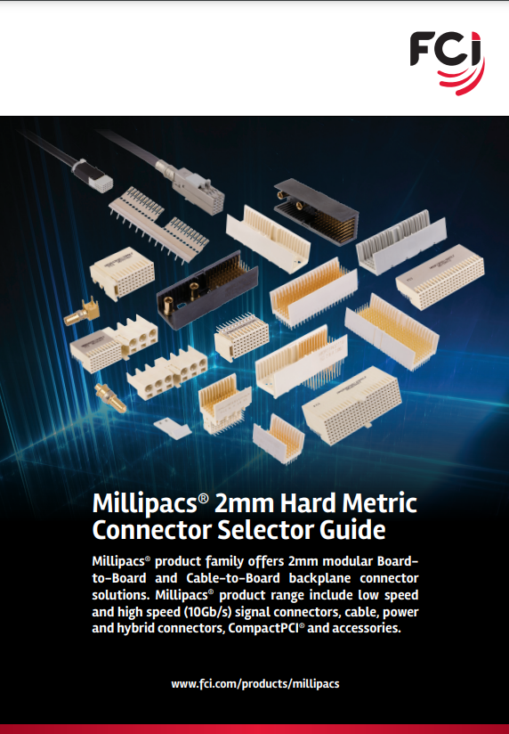 Amphenol FCi (ACS) Millipacs 2mm Connectors Selector Guide TTI, Inc.