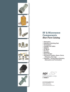 Api Technologies Inmet Rf Microwave Tti Inc
