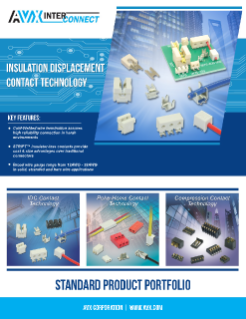 AVX Insulation Displacement Contact Technology PDF Thumbnail
