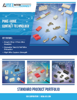 AVX Poke-Home Contact Technology  