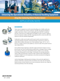 Bourns Non-Contacting Rotary Position Sensors