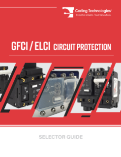 Carling Technologies GFCI/ELCI Circuit Protection PDF thumbnail
