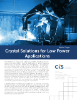 White Paper: Crystal Solutions for Lower Power Applications PDF cover