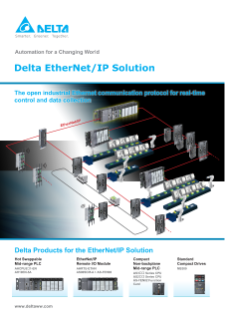 Delta EtherNet/IP Solutions Guide 