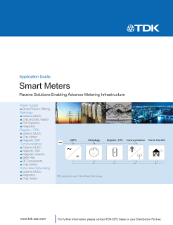 TDK & EPCOS Smart Meters PDF Thumbnail