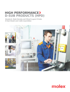 FCT Molex High Performance D-Sub Products