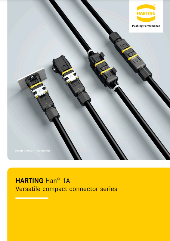 HARTING Han 1A Connectors PDF Cover
