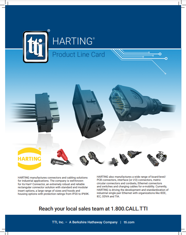 HARTING Launch Line Card
