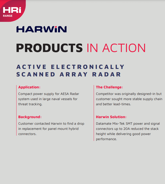 Harwin Datamate Mix-Tek Connectors PDF Cover