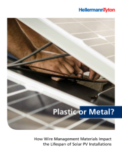 Hellermann Tyton Plastic or Metal? Wire Management Materials PDF Thumbnail