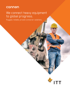 ITT Cannon Heavy Equipment Capability Brochure | TTI, Inc.