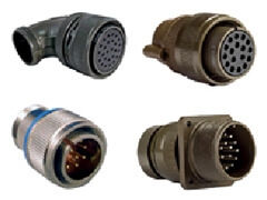 ITT Cannon CA/5015 Ruggedized Threaded Circular Connectors