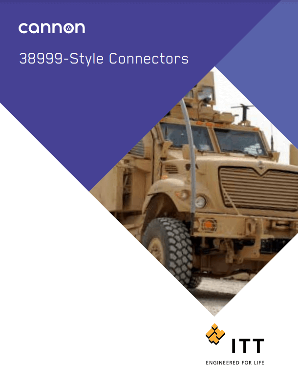 ITT Cannon 38999Style Connectors Catalog TTI, Inc.