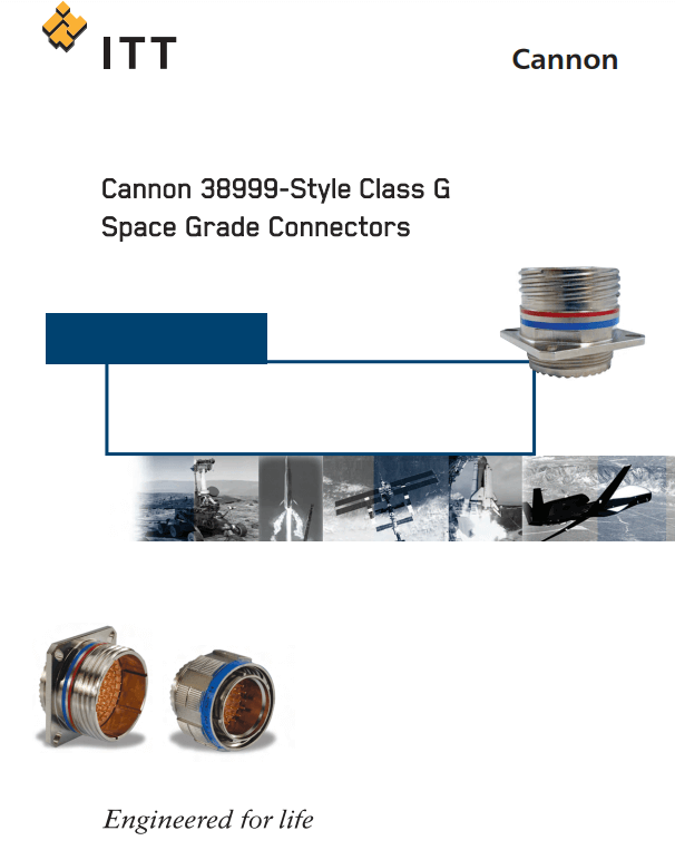 ITT Cannon 38999-Style Space Grade PDF Cover