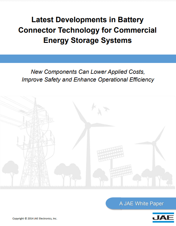 JAE Energy Storage White Paper PDF Thumbnail