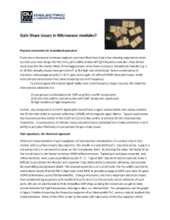 Knowles Capacitors Gain Slope issues in Microwave modules? PDF Thumbnail 