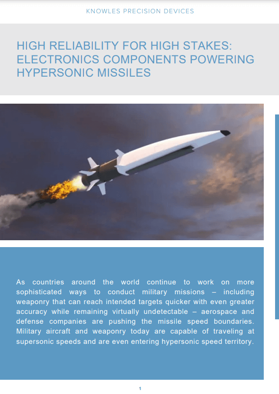 Knowles High Reliability & High Stakes PDF Cover