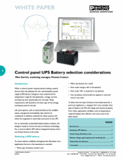 Phoenix Contact White Paper
