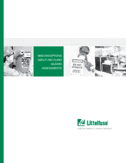 Littelfuse Misconceptions About Arc-Flash Hazard Assessments PDF Thumbnail