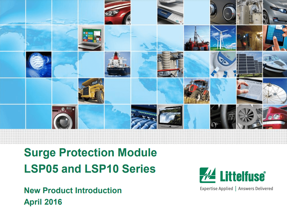 Littelfuse Lighting Surge Protection Module PDF Thumbnail