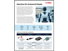 Molex Solutions for Humanoid Robotics