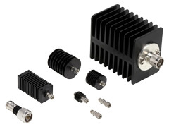 RF Coaxial Attenuators and Terminations
