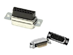 High-Density FCT D-Sub Connectors