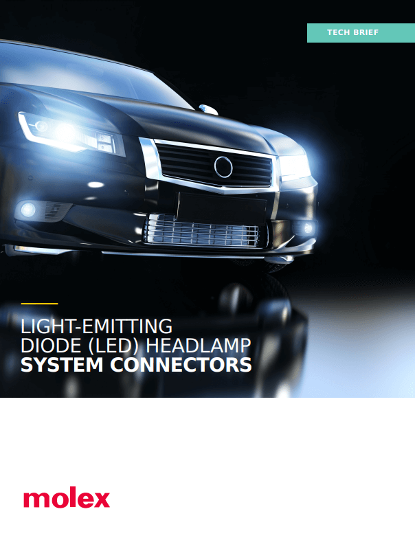 Molex LED Headlamp Systems PDF Cover