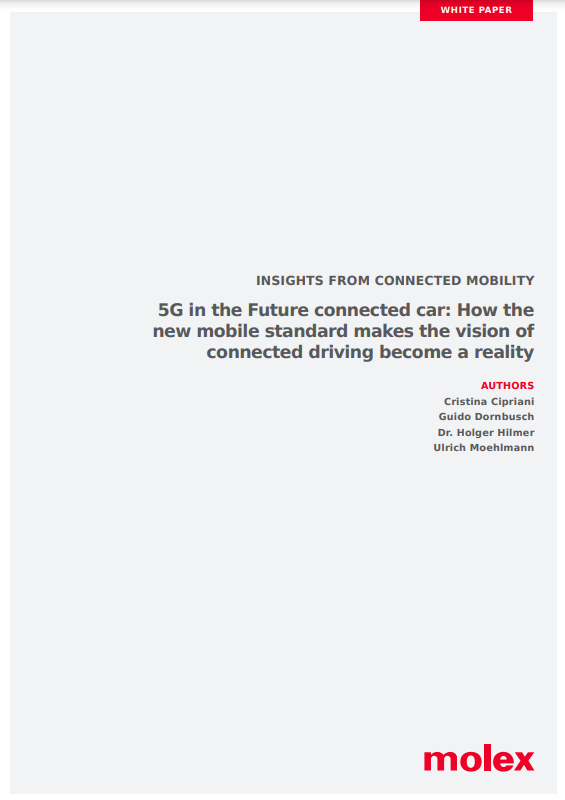 5G in the Future connected car Cover