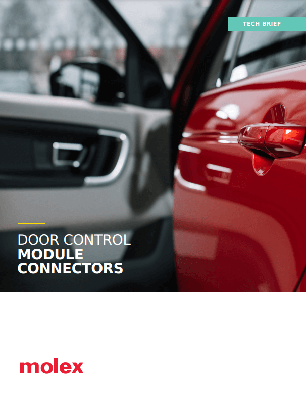 Molex Door Control Connectors PDF Cover