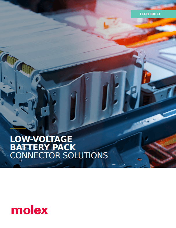 Molex Low-Voltage Battery Pack Connector Solutions | TTI, Inc.