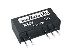 Murata Power Solutions NMV Isolated 1W Single and Dual Output DC/DC Converters